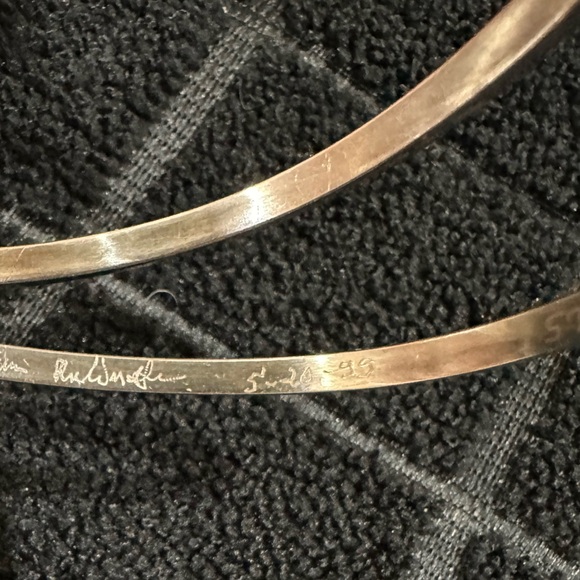 Vintage Artistic sterling silver bracelet - Picture 10 of 11